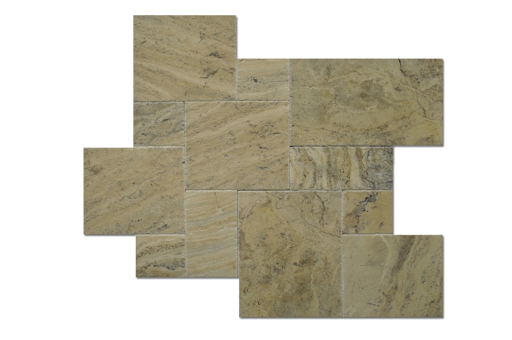 Travertine-Philadelphia-French-Pattern-Brushed-Chiseled-L
